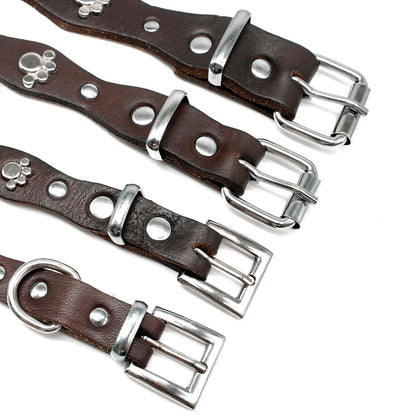 Classic Leather Dog Collar – Everyday Elegance for Your Pet