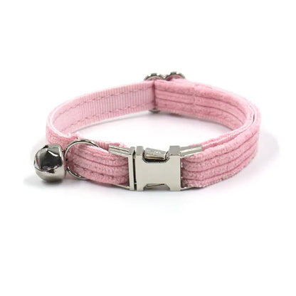 Prinzessinnen-Halsband aus rosa Samt