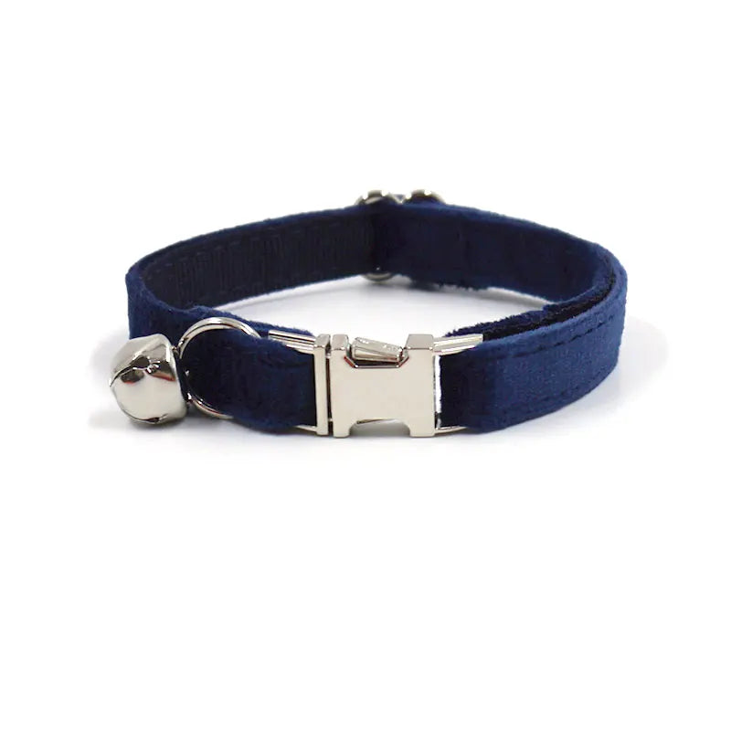 Royal Sapphire Velvet Collar