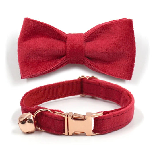 Royal Ruby Velvet Collar