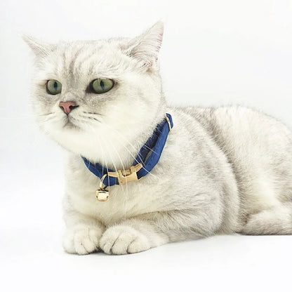 Royal Sapphire Velvet Collar