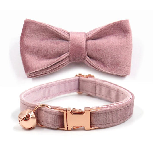 Princess Pink Velvet Collar