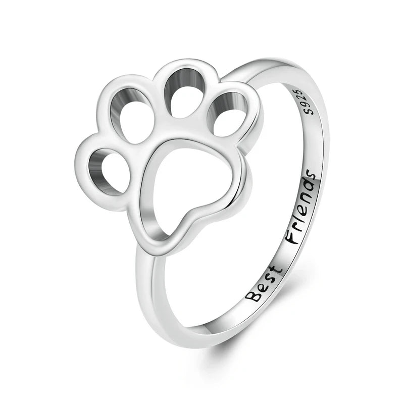 Teeny Tiny Paw Ring