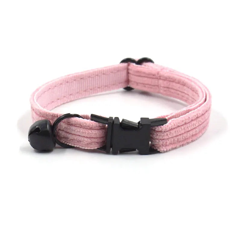 Prinzessinnen-Halsband aus rosa Samt