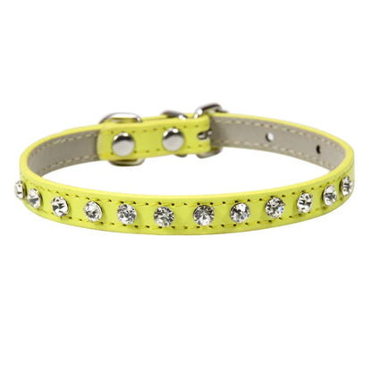 Elegant Rhinestone Cat Collar