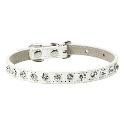 Elegant Rhinestone Cat Collar