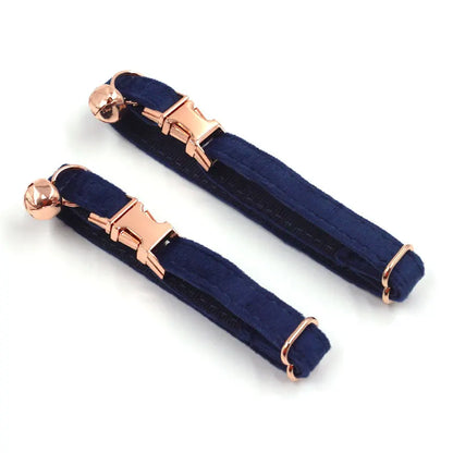 Royal Sapphire Velvet Collar